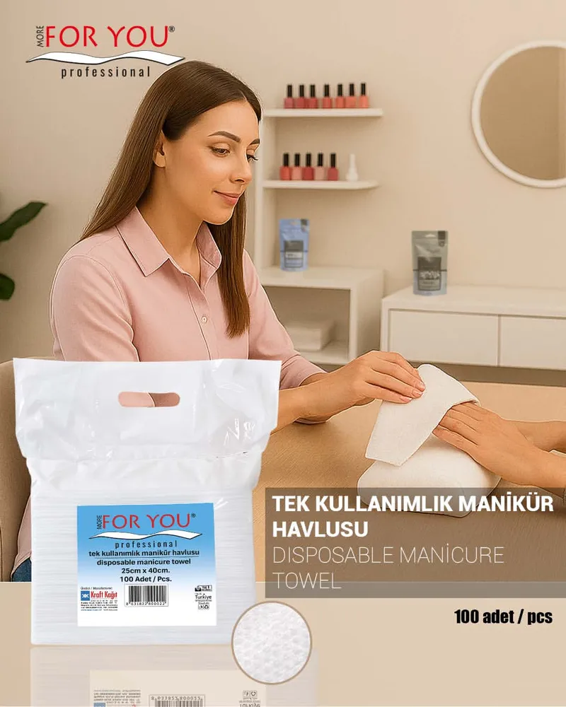 Tek Kullanımlık Manikür Havlusu
